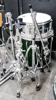 Pearl Export Drum Set in Green w/Hardware 2